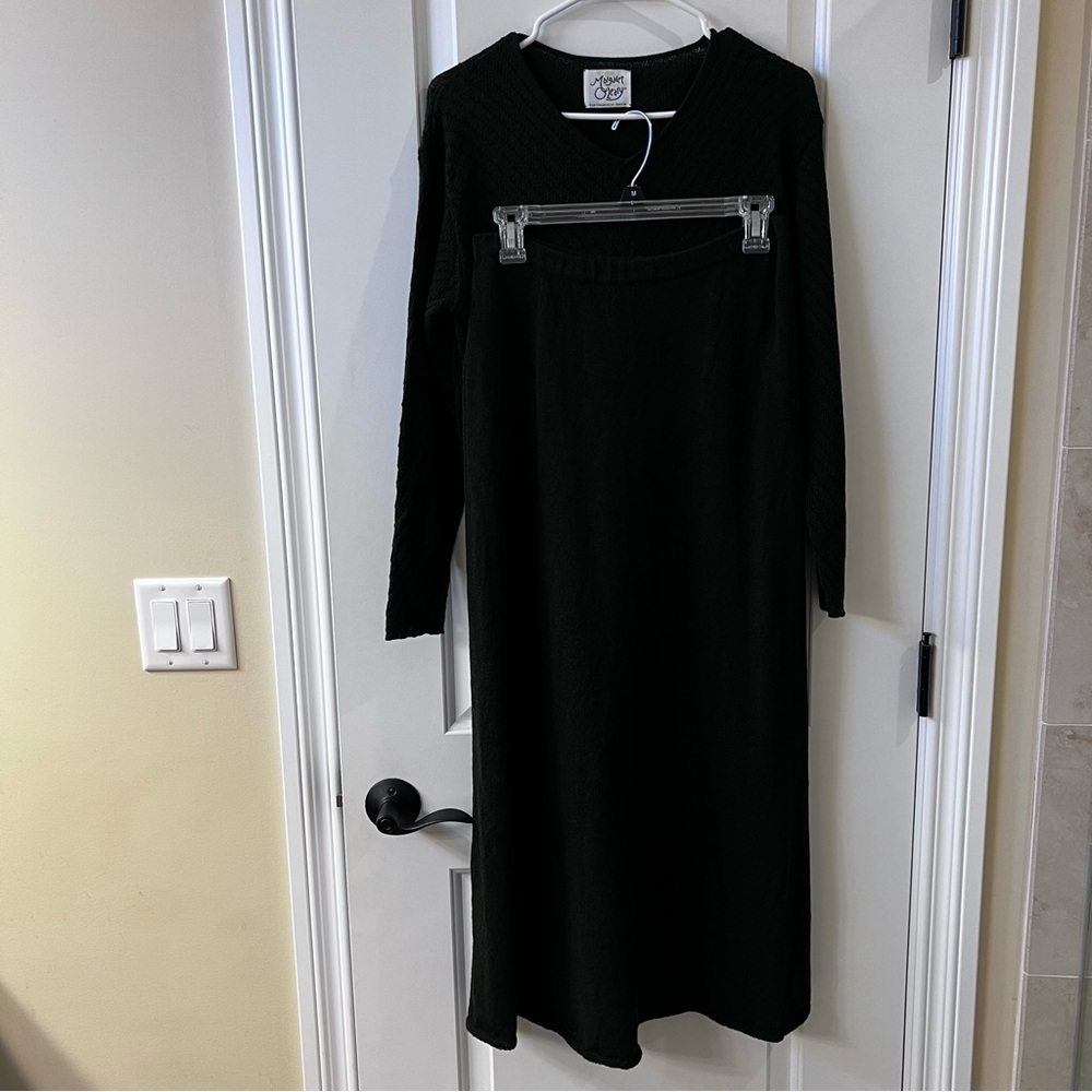 Margaret O'Leary Black Skirt Set